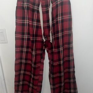 Teen Boy Red Plaid Pajama Pants